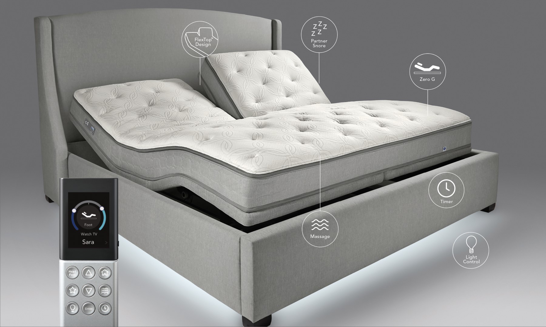 price king size sleep number mattress