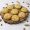 Homemade crunchy cookies with peanuts on white wooden background,top view